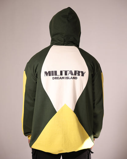 MILITARY SPEED HOODIE - FOREST