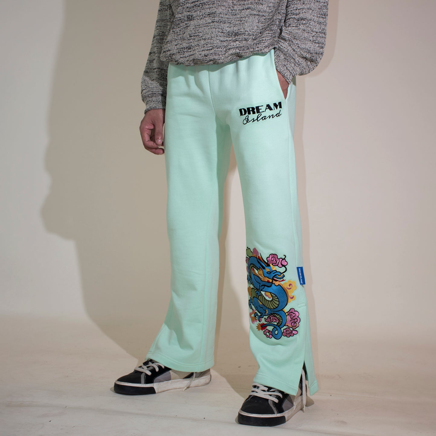 BLAZE SWEATPANTS - EMERALD GREEN (UNISEX)