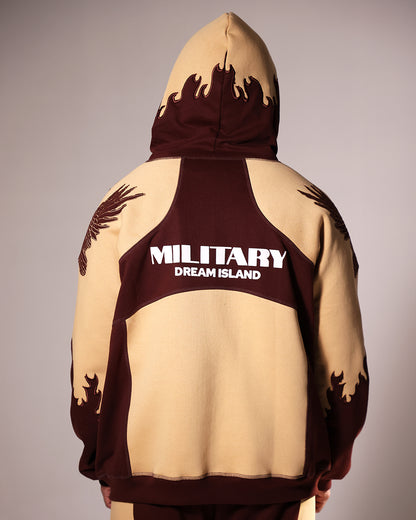 MILITARY HOODIE - DESERT