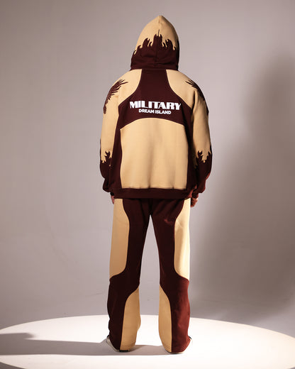 MILITARY HOODIE - DESERT