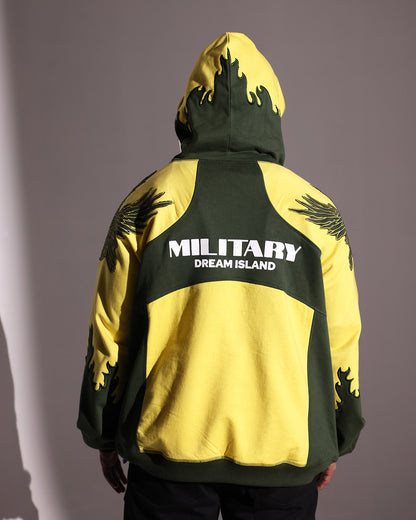 MILITARY HOODIE - PENINSULA