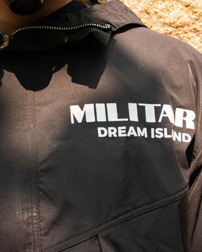 MILITARY WORK JACKET - BLACK