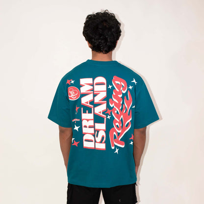 BORN FROM HELL T-SHIRT - TEAL