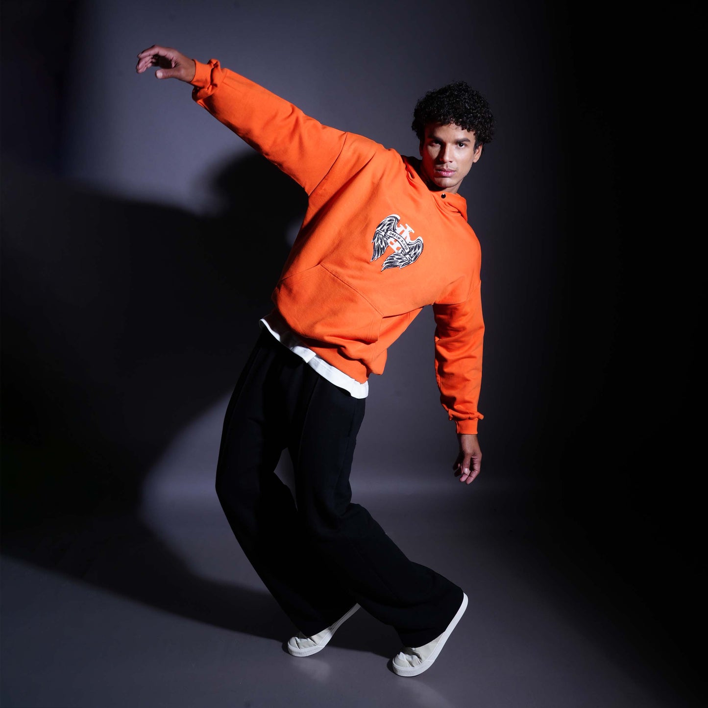 SPIRIT OF XTC HOODIE - ELECTRIC ORANGE