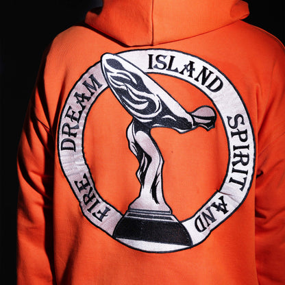 SPIRIT OF XTC HOODIE - ELECTRIC ORANGE