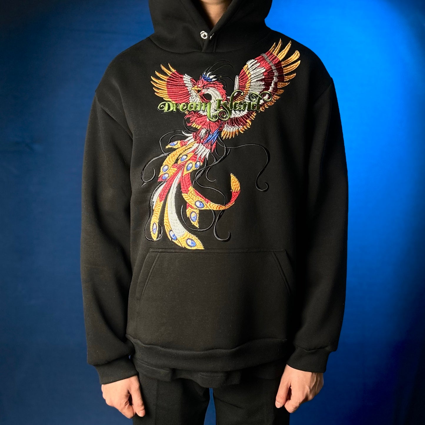 PHOENIX CLASH HOODIE - BLACK