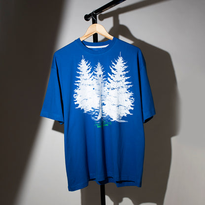 Lost in the wild T-shirt - Cobalt blue