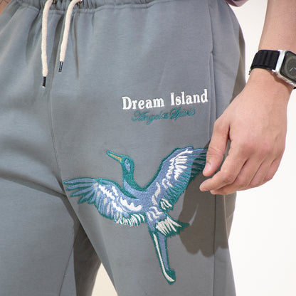 ANGEL'S SPIRIT SWEATPANTS - GREY (UNISEX)