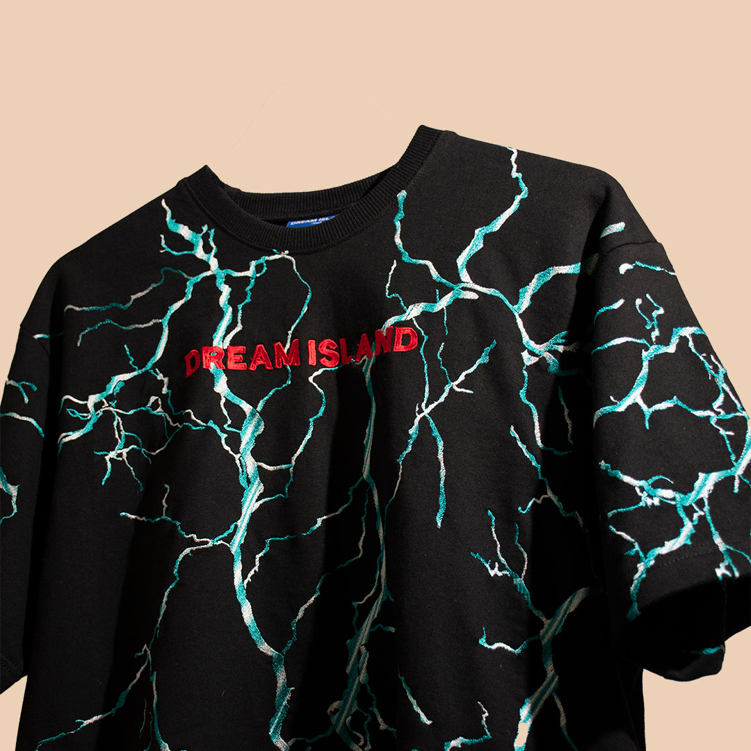 Rain in Hell T-shirt in Jet Black