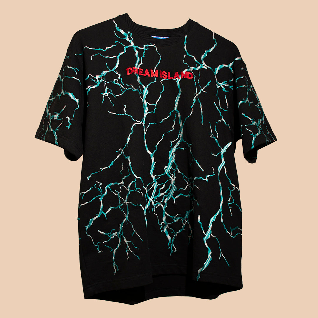 Rain in Hell T-shirt in Jet Black