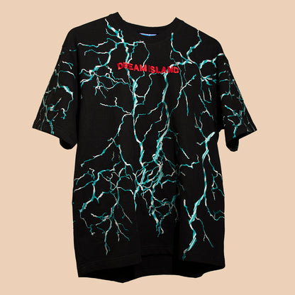 Rain in Hell T-shirt in Jet Black