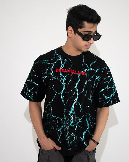 Rain in Hell T-shirt in Jet Black