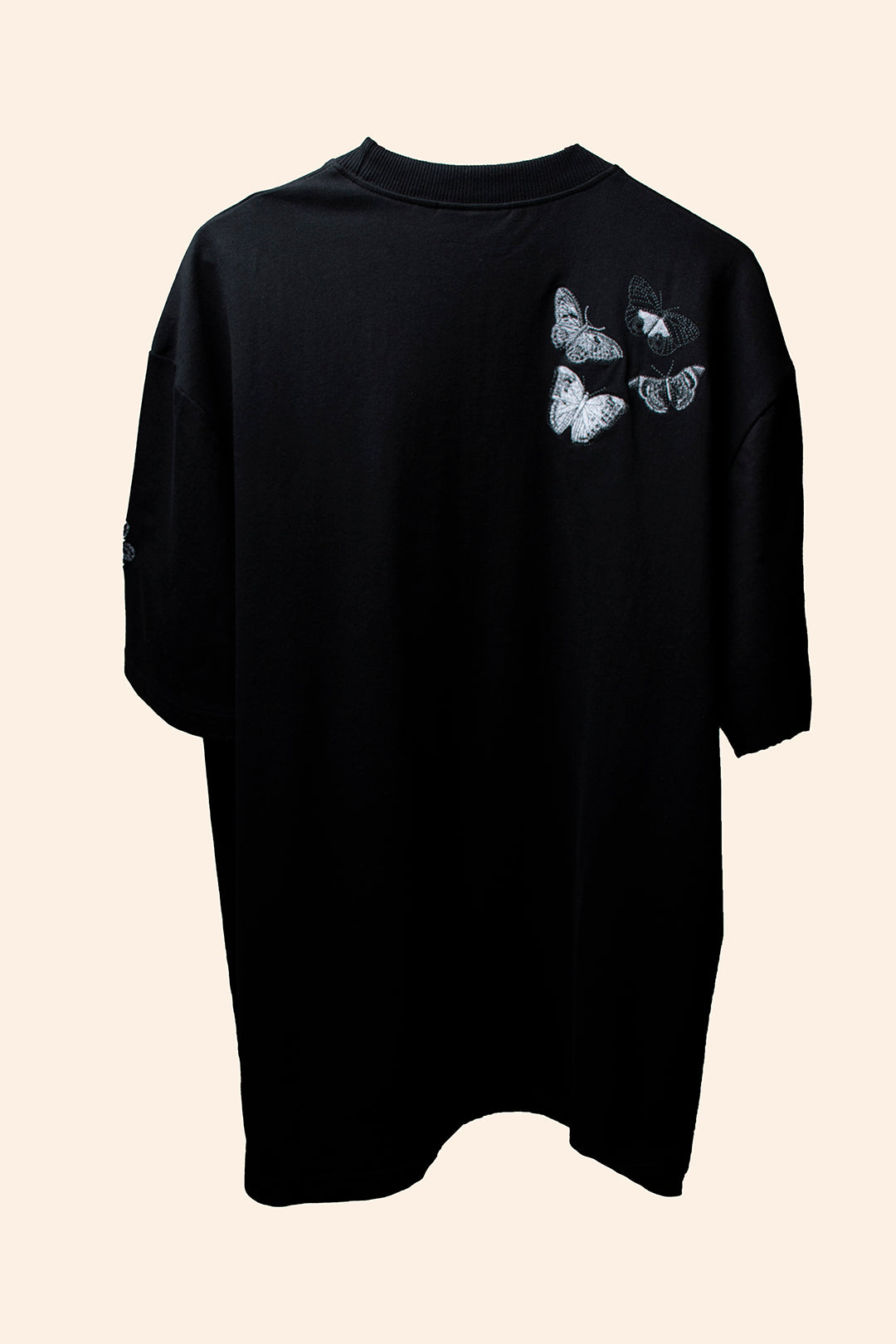 Greyscale Butterflies T-shirt – Dream Island