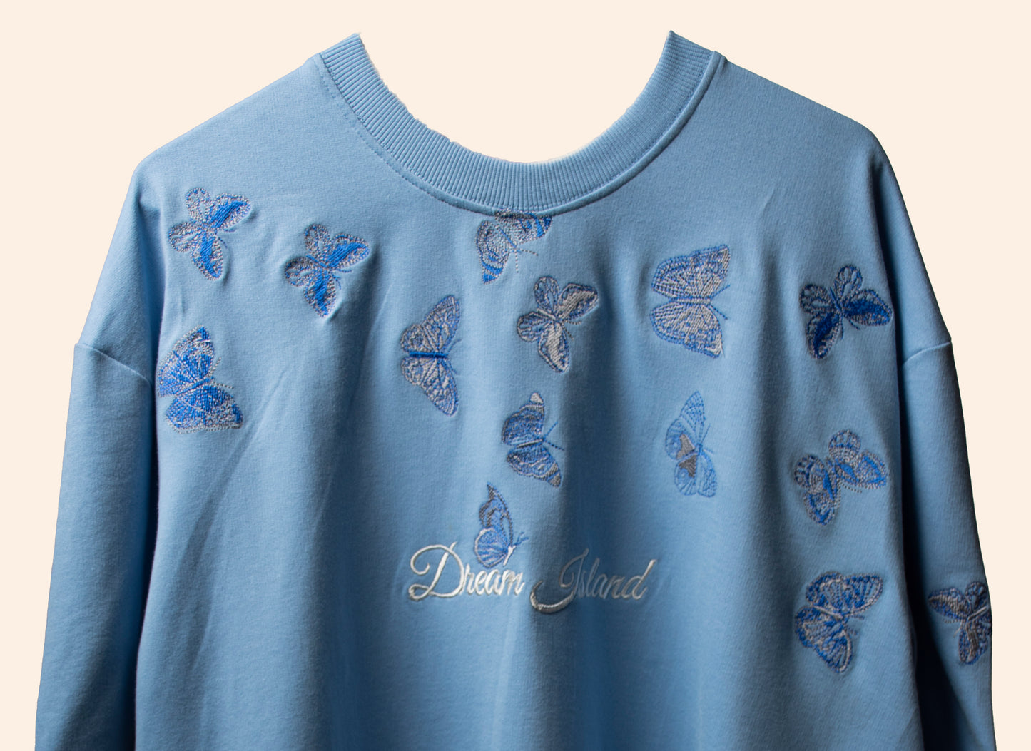 Heavenly blue Butterflies T-shirt