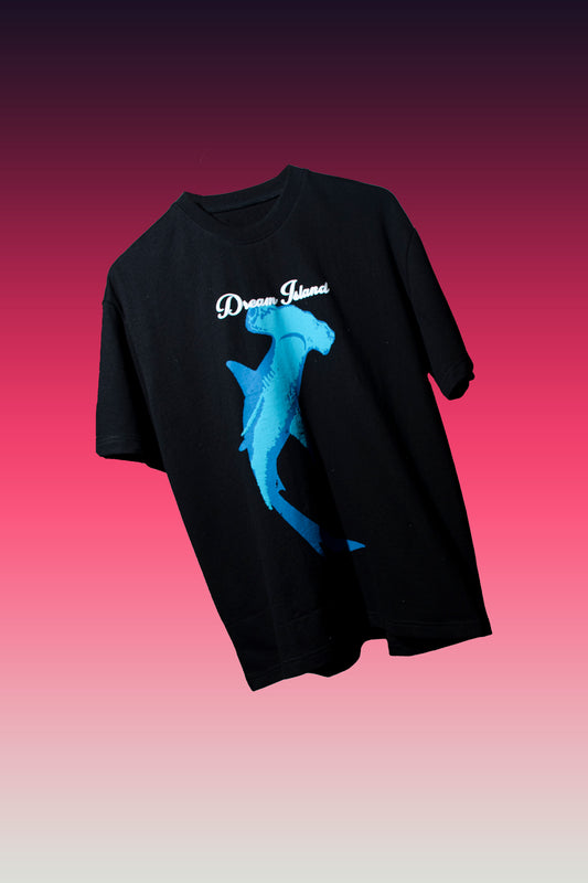 HAMMERHEAD T-SHIRT IN JET BLACK